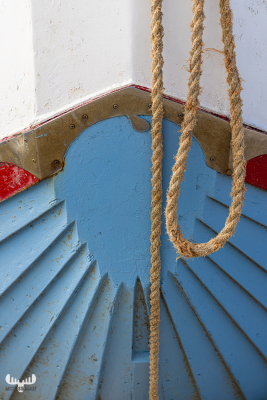 12757 - Fishings boat details at Stenbjerg Landingsplads