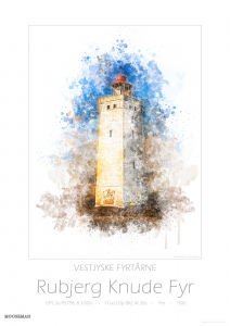 12817 - Vestjyske Fyrtårne - Rubjerg Knude Fyr Lighthouse