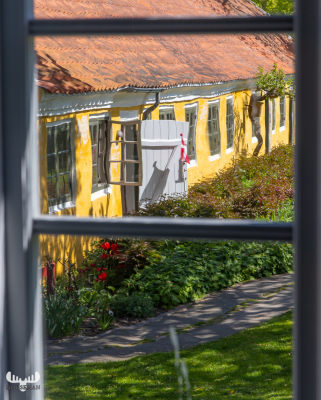 12996 - Skagen look out of window to yellow house