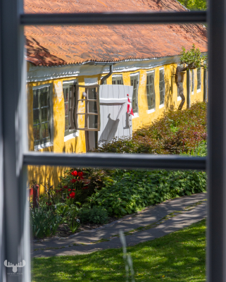 12996 - Skagen look out of window to yellow house