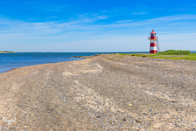 13034 - Grisetåodde Fyr lighthouse and Oddesund beach