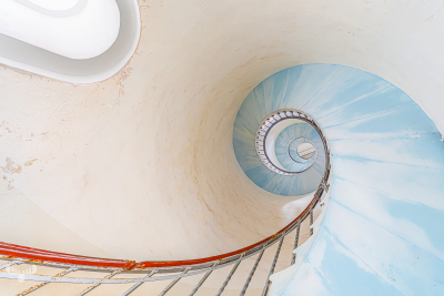 13726 - Nr.Lyngvig Fyr Lighthouse Stairs