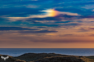 Iridescent clouds at the North Sea, Nr.Lyngvig