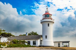 13759 - Sletterhage Fyr Lighthouse and houses
