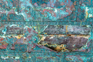 13837- Ebeltoft - Fregatten Jylland boat hull detail