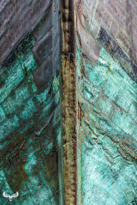 13846- Ebeltoft - Fregatten Jylland boat bow