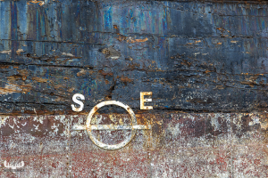 13850- Ebeltoft - Fregatten Jylland boat hull detail