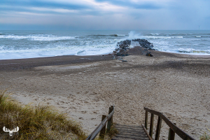 14163 - Høfde E North sea breakwater and stairs